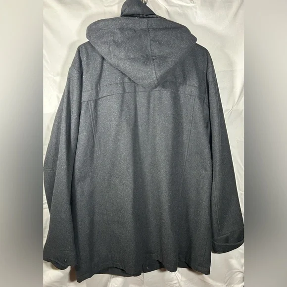 COOGI Dark Gray Military Field Coat- Wool Blend Size 2X - Picture 2 of 14